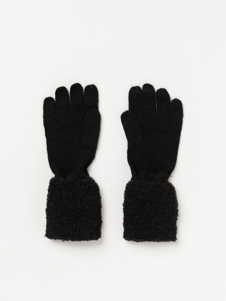 Black gloves