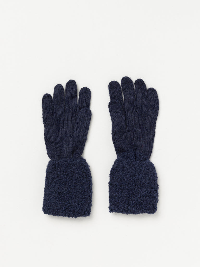Navy gloves