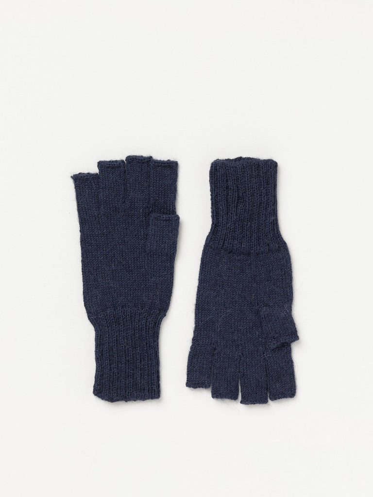 Navy gloves
