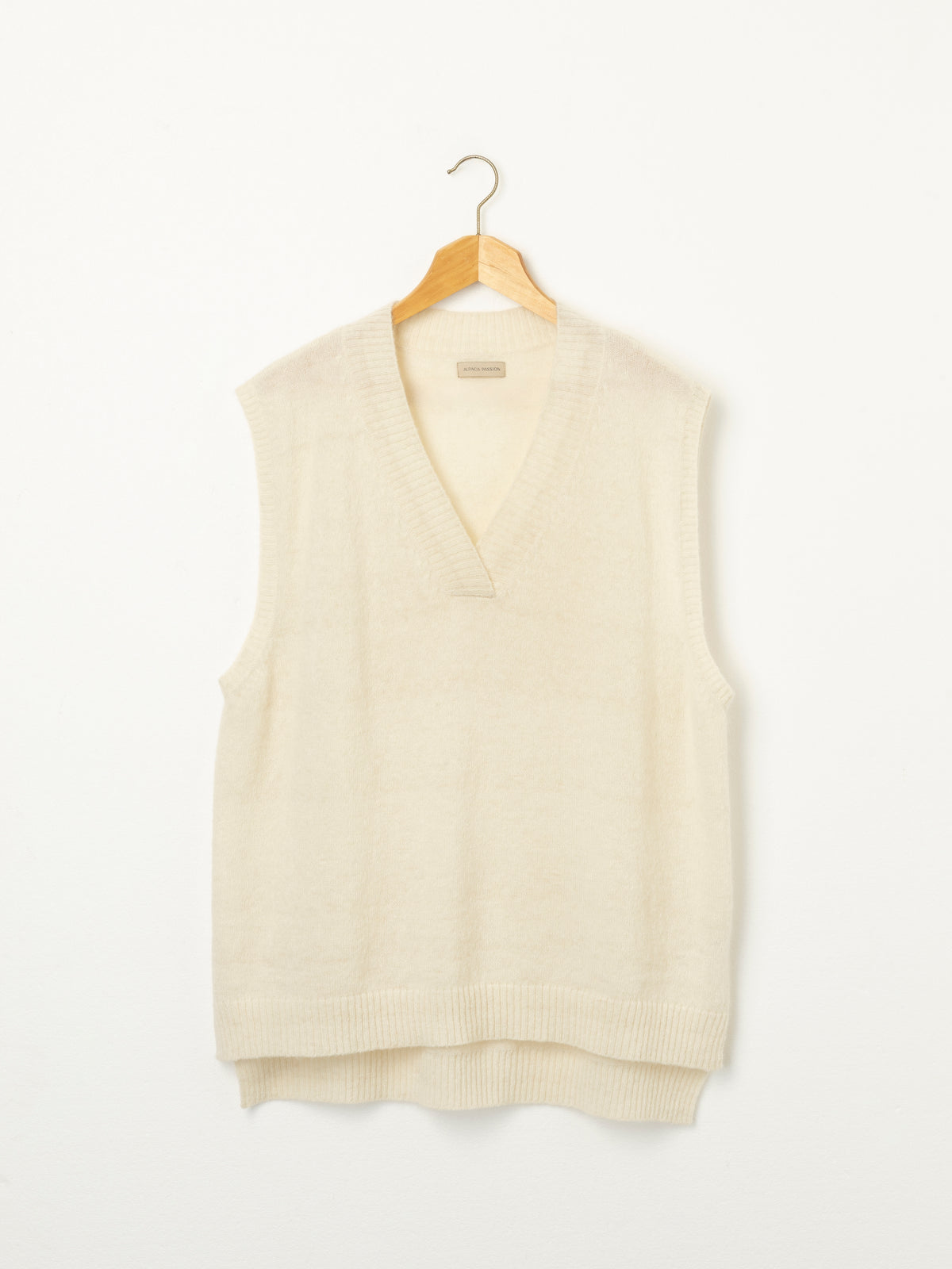 Oversize Alpaca Vest | Lightweight Baby Alpaca Layer | Alpaca Passion