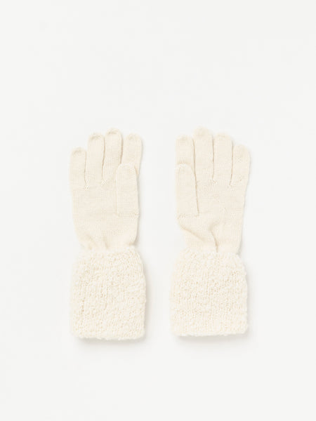 Cream gloves