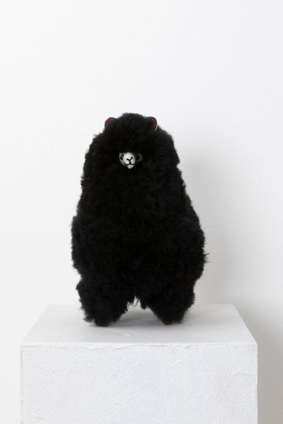 Black colored Toy Alpaca