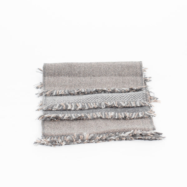 Handwoven Fringes Scarf
